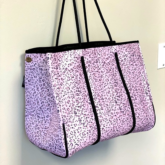 Brand NEW Georgia Tote & Clutch in ~ Rose Gold Leopard 💖 - Picture 7 of 9